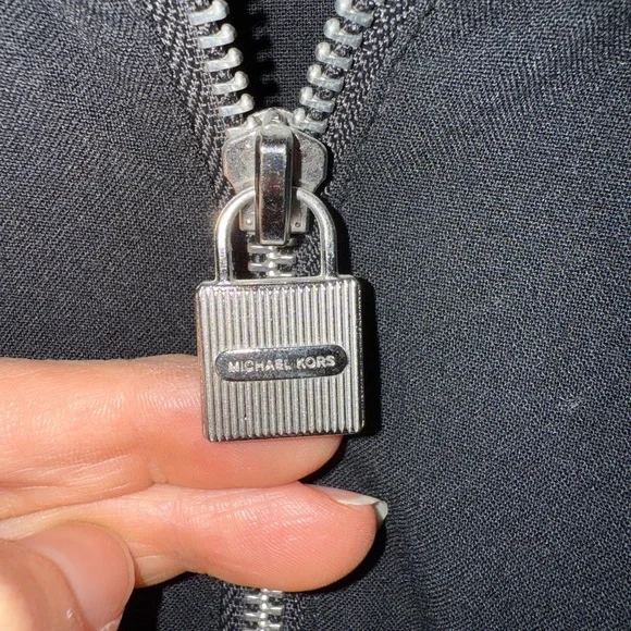 MICHAEL Michael Kors Black Dress with Belt - Picture 5 of 6